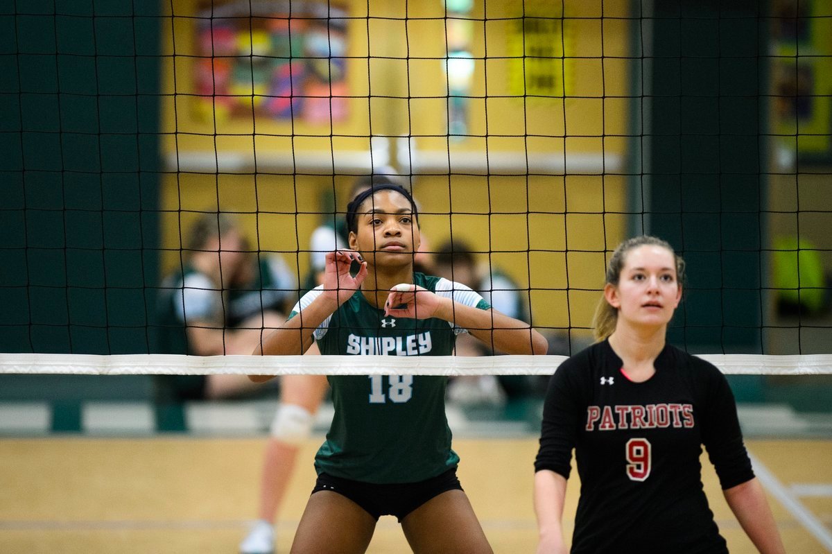 ShipleySports's tweet photo. nice 3-0 win @ShipleySchool @shipleyvball vs @GA1759 onto the Champs Home next week vs @PDSPanthers 2/3 4:15p @ShipleySwamp @StevePiltch https://t.co/keWv4DkSYx