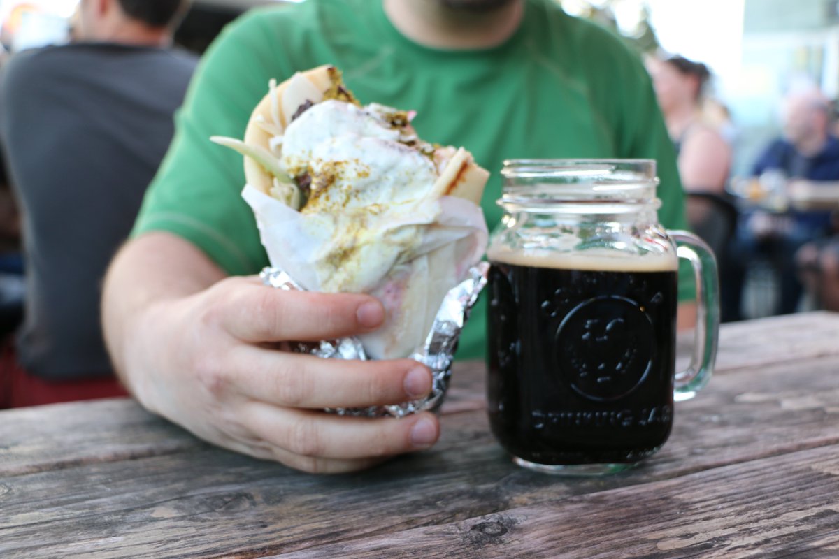 Falafel + Beer Fest = The Perfect Saturday!  Serving tomorrow 12-4 and 5:30-9:30. washingtonbeer.com/festivals/belg…