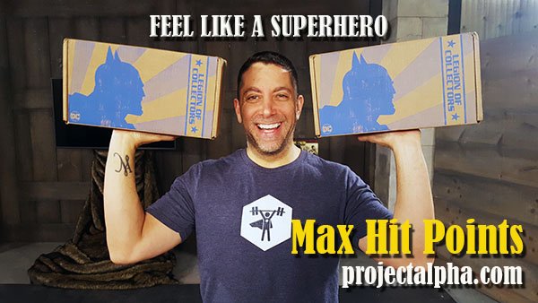 JoinTeamAlpha's tweet photo. Get fit with Max Hit points and win a @FunkoDCLegion box by tweeting your personal super power with #SuperHP! https://t.co/TEBaHVZfhb https://t.co/OSpyiQh0ig