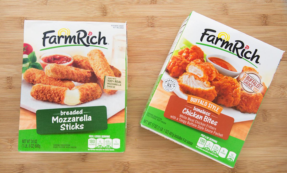 AskChefDennis's tweet image. What are you serving during the Big Game? Be a #HalftimeHero and have a chance to win a year’s supply worth of Farm Rich Snacks. #ad