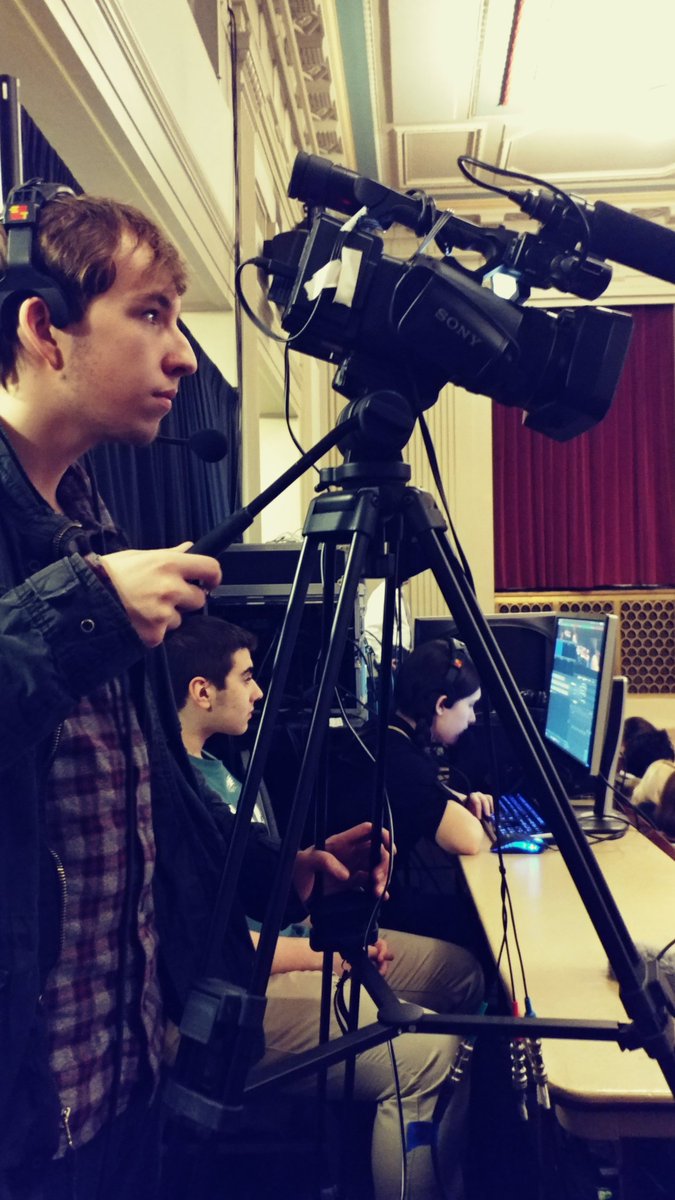 RoughCutMedia's tweet photo. Rough Cut Crew set to take #EduCon Friday night panel at TFI live to everyone who couldn't attend in person. https://t.co/7mqm4vvKrR