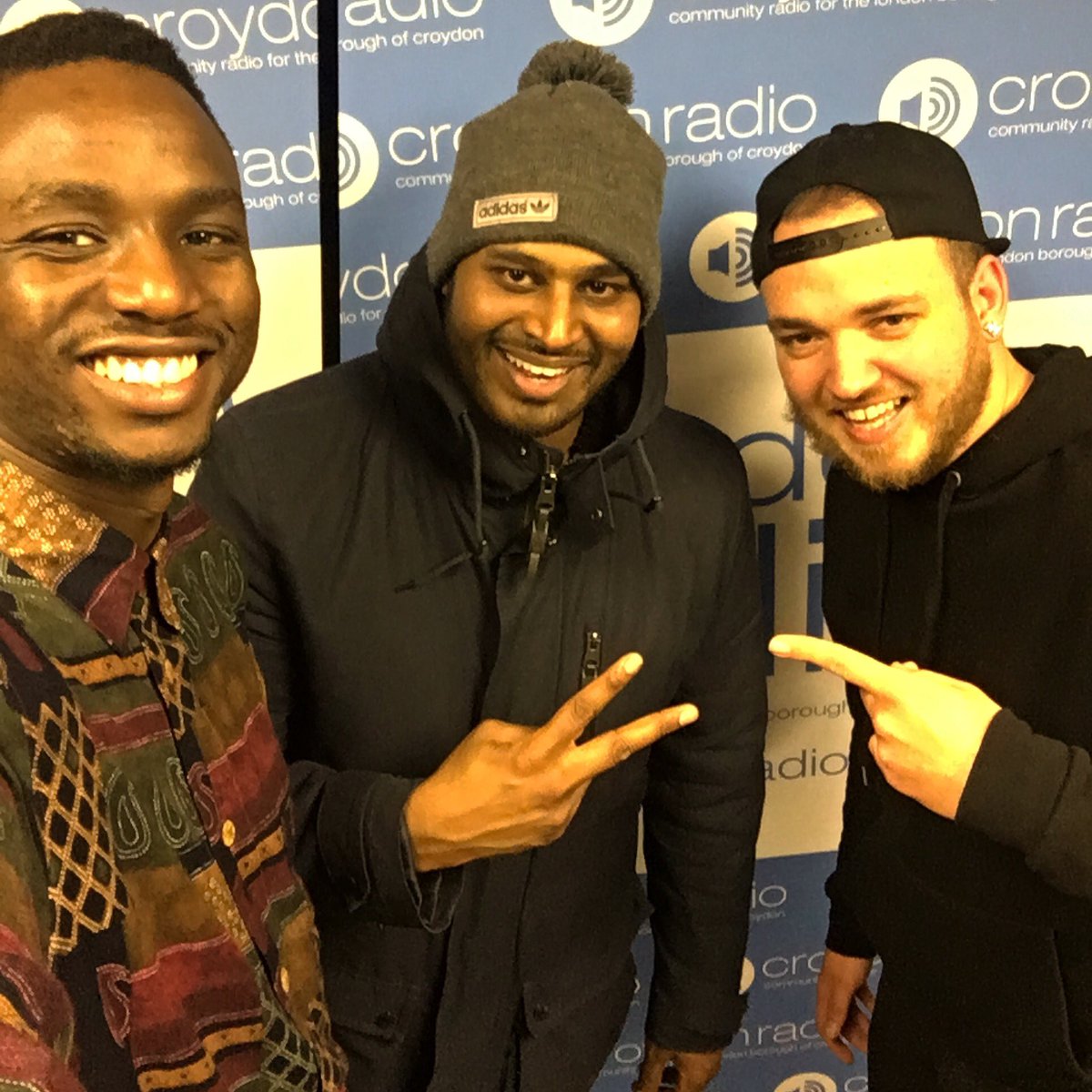 Poetic_Unity's tweet photo. Some of our team went on @DJ_Shabz show on @CroydonRadio earlier this evening, was a great show 🙌 #PoeticUnityRadioTour #Date6 https://t.co/7JdSKeogM2