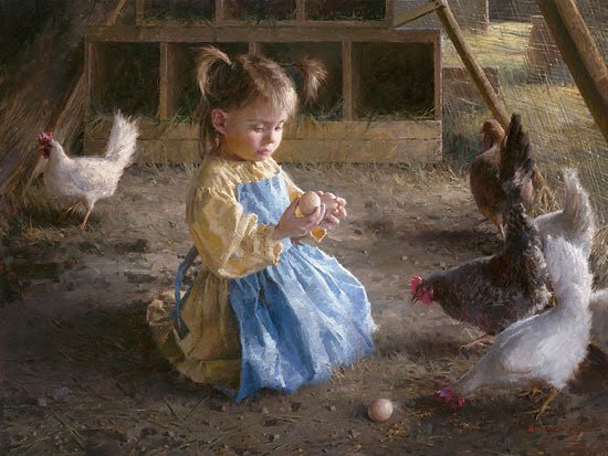 курами девочки. курами девочки. девочка кормит цыплят. художник морган вестлинг. фотосессия в деревенском стиле.