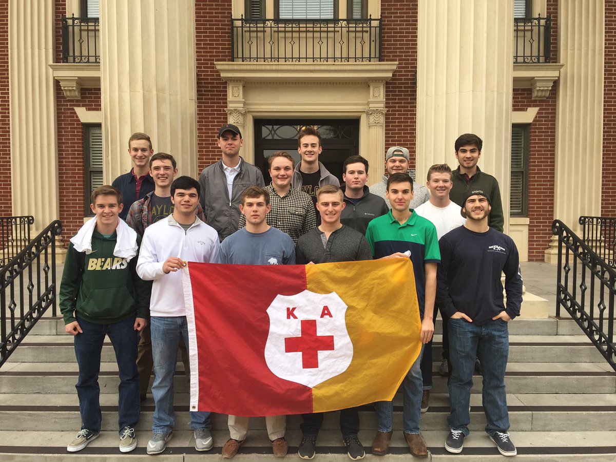KA_Baylor's tweet image. We are so excited for the future of the Delta Omega Chapter with the addition of 18 new members!