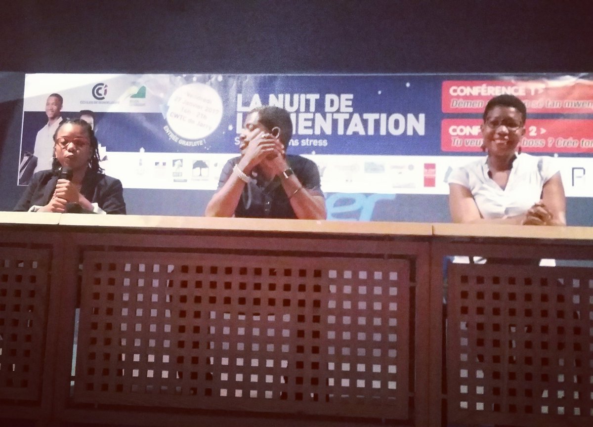 Superbe conférence livrée par les #entrepreneurs de <a href="/PAWOKACARIBBEAN/">PAWOKA</a>, <a href="/teambeaweez/">Beaweez</a> et <a href="/foodiles/">Foodîles</a>.  #sanslanguedebois #merci