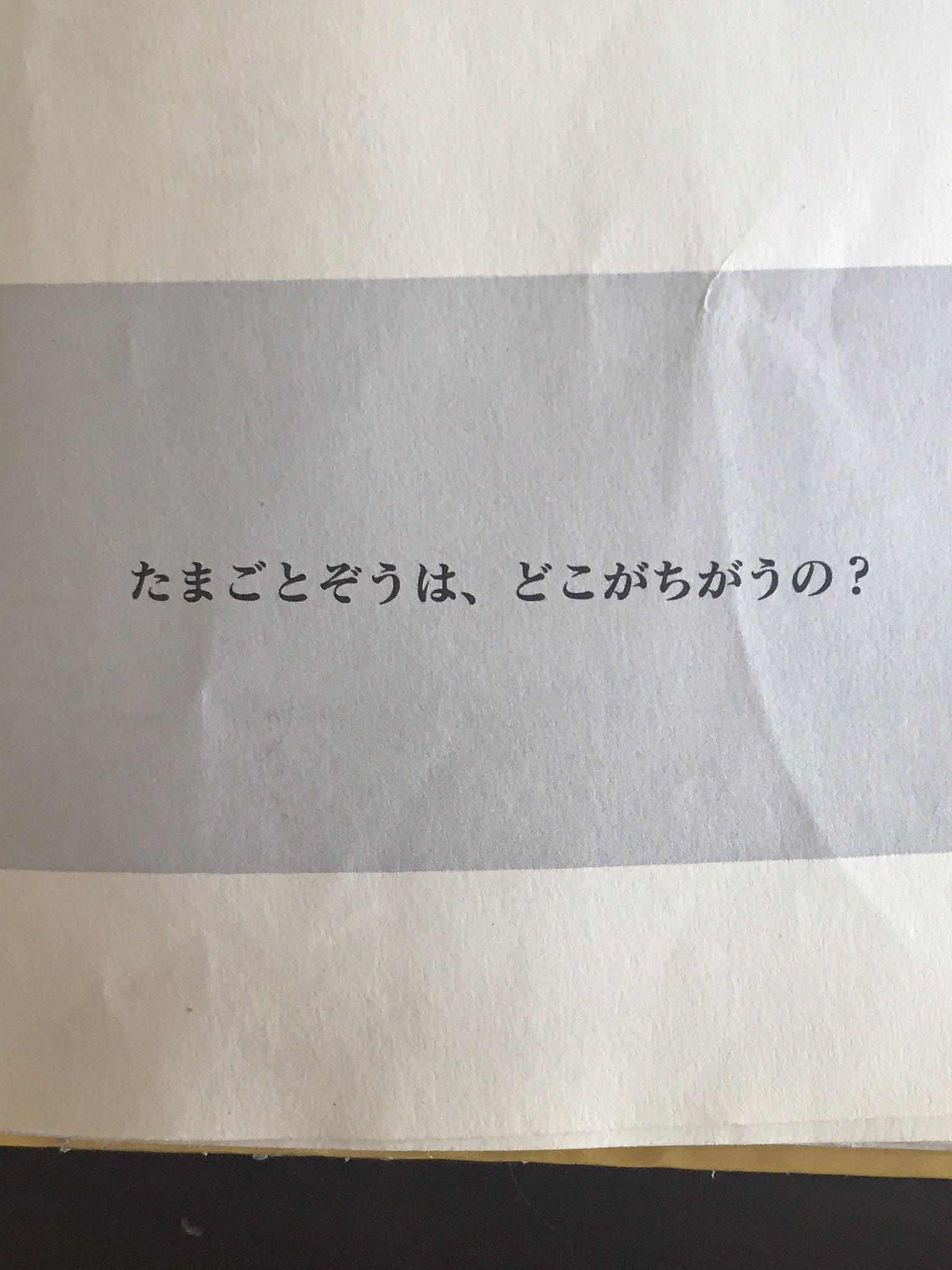 大谷 Dandori 洋介 なぞなぞの本を読んいた息子が この問題 意味がわからない と言うので どれどれ大人の私が教えてやろうって感じで問題と答えを見てみたら 本当にまったくワケがわからない T Co Z30opzhc Twitter