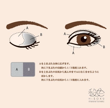 秘色 Hisoku メイク見本 刀剣乱舞 Online アイシャドウ第二弾 鶴丸国永 色味や発色につきましてはこちらの写真を参考にしてみてください メイクの使い方も合わせてどうぞ 秘色コスメ 刀剣乱舞 とうらぶ アイシャドウ