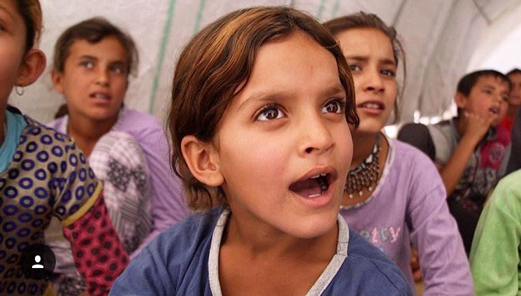 Sophiemcneill's tweet photo. In the wake of Trump's #MuslimBan I'm thinking of some of the refugee children from #Syria &amp; #Iraq I have met over the past year https://t.co/BLeHj8gjXd