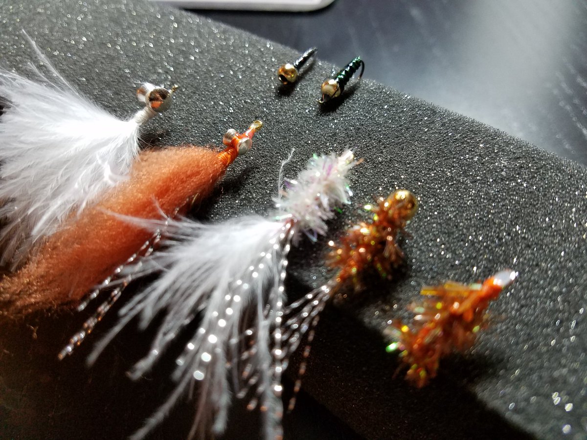 getoutandexplor's tweet photo. Perfect Evening for Tying Carp Flies @getoutandexplor @fishpondusa @renzetti https://t.co/A87xWnctrW