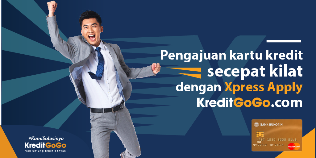 KreditGoGo's tweet photo. Pengin punya kartu kredit pertama? Bukopin jawabannya!
https://t.co/UM1GoRB0Ti
#XpressApply #KamiSolusinya #KreditGoGo #MelekFinansial https://t.co/yiBAxVdJ8v