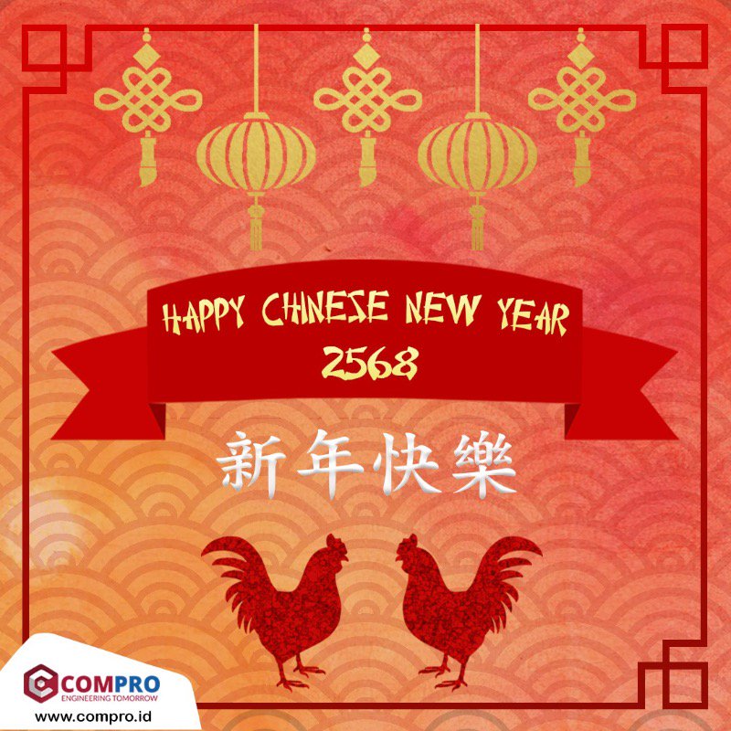 ComproIndonesia's tweet photo. It is Chinese New Year! We wish you a happy, joyous, and prosperous in this Rooster year. Gong Xi Fa Chai! :)
#Compro #ComproDoesItBetter https://t.co/mPCtz3BruA