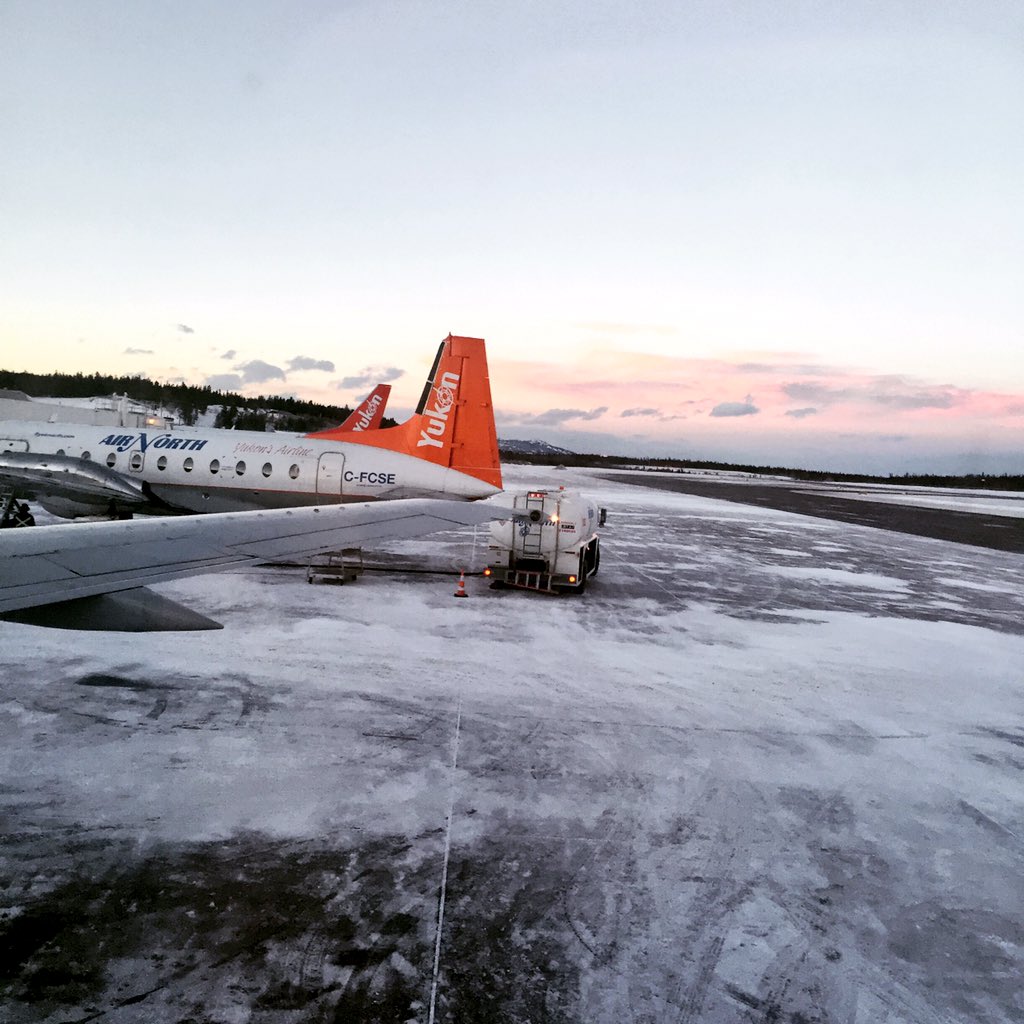 harmhunter's tweet image. Adios #Whitehorse! I'm off to #Australia to represent the #Yukon at #Corroboree! Cozy flight to #YVR on @flyairnorth! #exploreyukon #pinksky