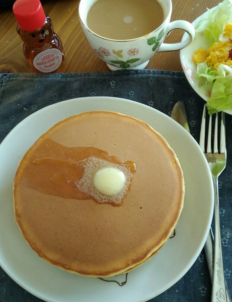 えと ゆっきーさんこんにちは いかりスーパーのホットケーキミックスは美味しくてきれいに焼けるんですよ タグはアプリでつけられることに今日気がつきました