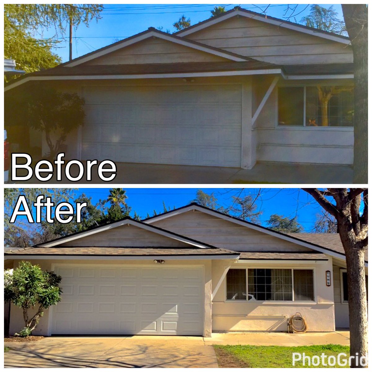 #AmarrTraditionalRaisedPanel installed today. Quick and economical way to enhance your curb appeal. #Burkeoverheaddoor #Garagedoorrepair