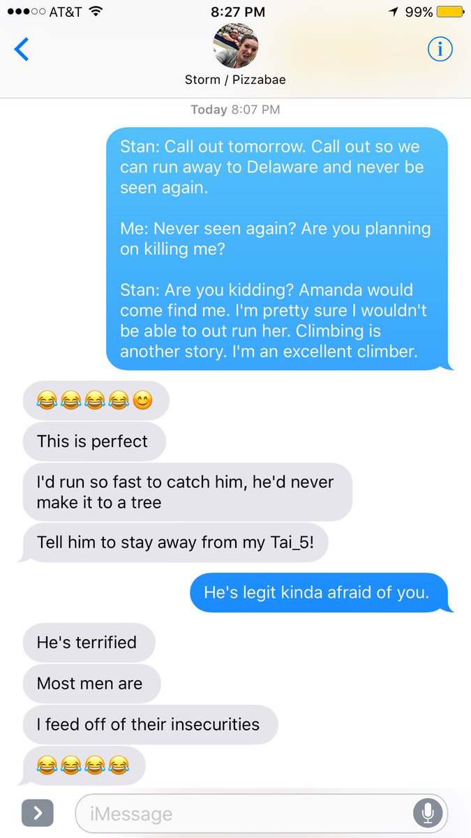 Tai__5's tweet photo. #BestFriendTexts #Tai5andPizzabae https://t.co/H1ubBdhDcp