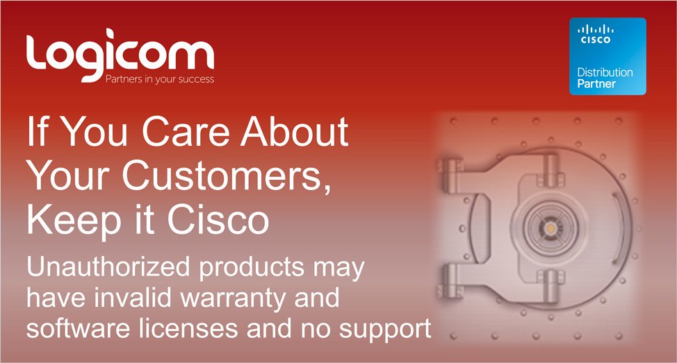 Ganesh_Valansan's tweet photo. Network integrity begins with the source-Buy Right! Buy Authorised #Cisco Products and Services.#FullOnCisco #AntiGreyMarket #LogicomKuwait https://t.co/BiVKlqYyGI