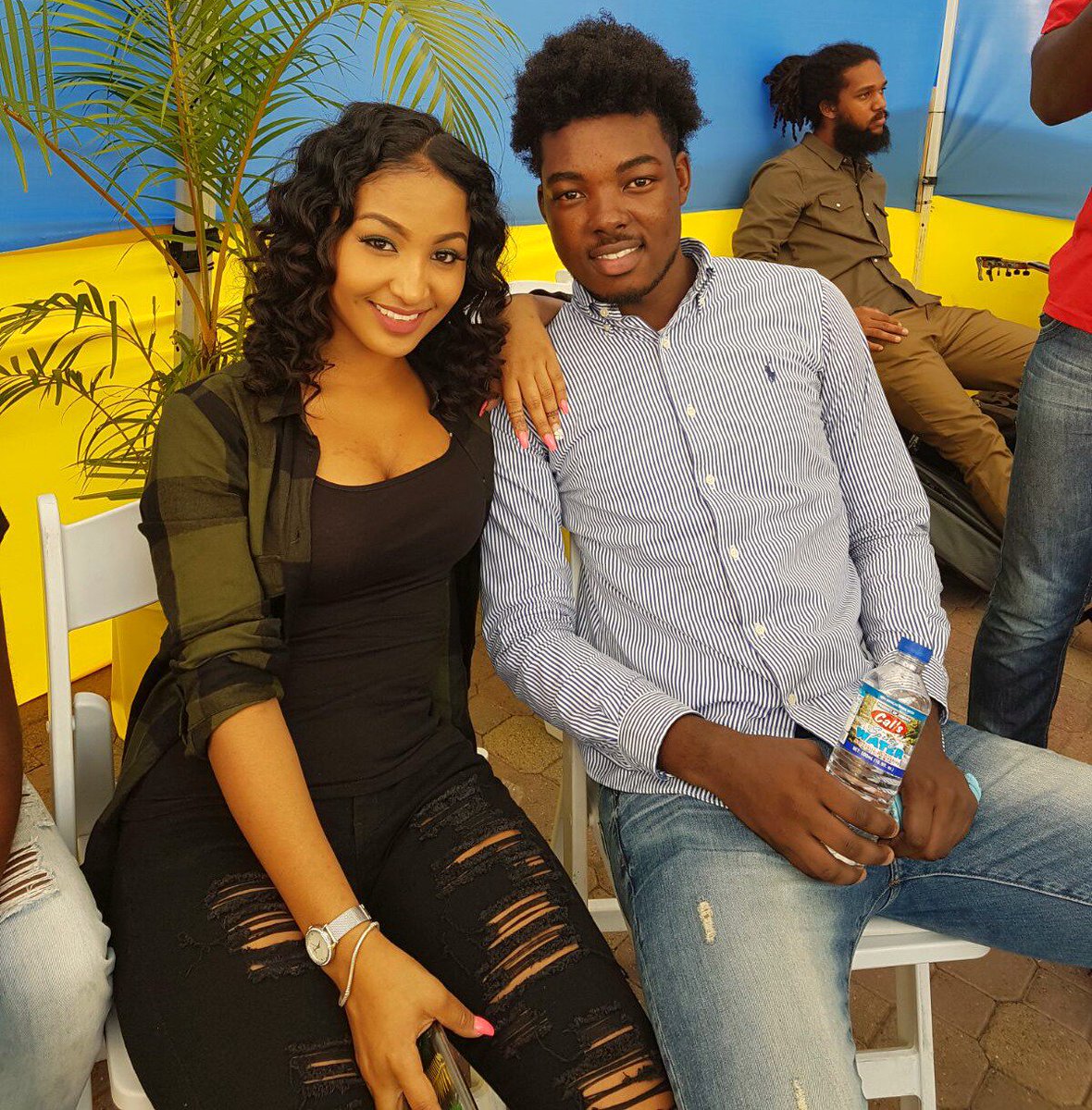 devindidakta's tweet photo. Parrin' with one of the most talented Artistes inna the industry!
Big up @shenseea20 (y) #terble #RJRGleaner #CrossCountryLaunch #GRAMMYs https://t.co/deGm984JpA