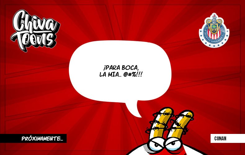 Chivas's tweet photo. Pronto conocerás más de los #Chivatoons... y el 'Conan'. 😜 https://t.co/oIRjpRxpyX