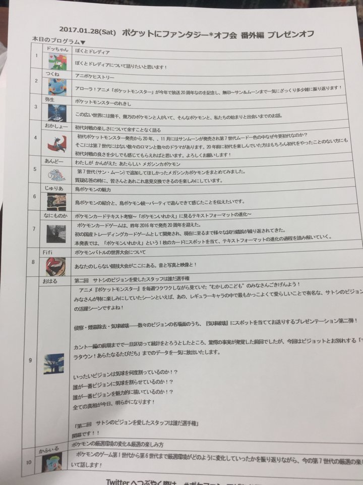 ポケファン番外編 第二回プレゼンオフ のツイートまとめ Togetter ポケファン番外編 第二回プレゼンオフ のツイートまとめ Togetter