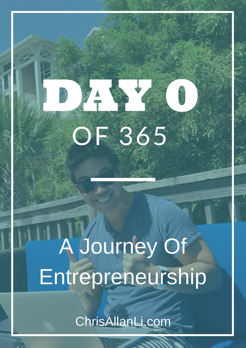 ChrisAllanLi's tweet photo. I just quit my job. I have #365days to earn a living. This was Day Zero. https://t.co/cLOOMsdy9t #startup #rip9to5 https://t.co/0lJvf2MlP0