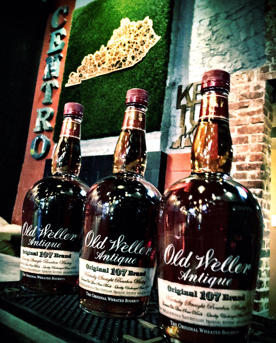 centrolexington's tweet photo. WOW! Weller Antique is in the well all week #bourbon #wlweller https://t.co/mLwgv04hHu