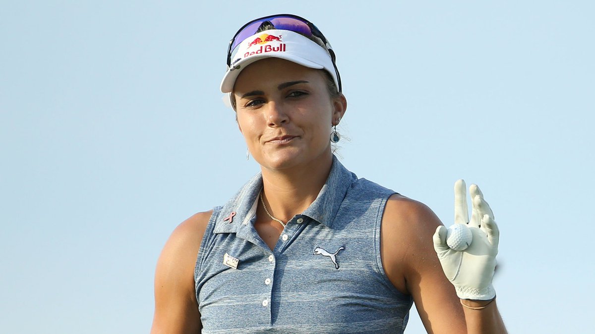 GolfChannel's tweet photo. What was @Lexi up to today? 

Oh, just firing one of the lowest scores in LPGA history! A 12-under 61 @PureSilkLPGA: https://t.co/uRXUi8Jsj9 https://t.co/5xEW6Rbrhe