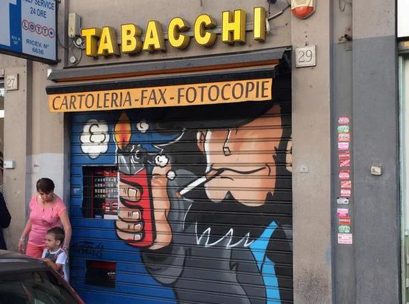 なぜ？イタリアの煙草屋では次元大介が流行っているらしいｗｗｗ