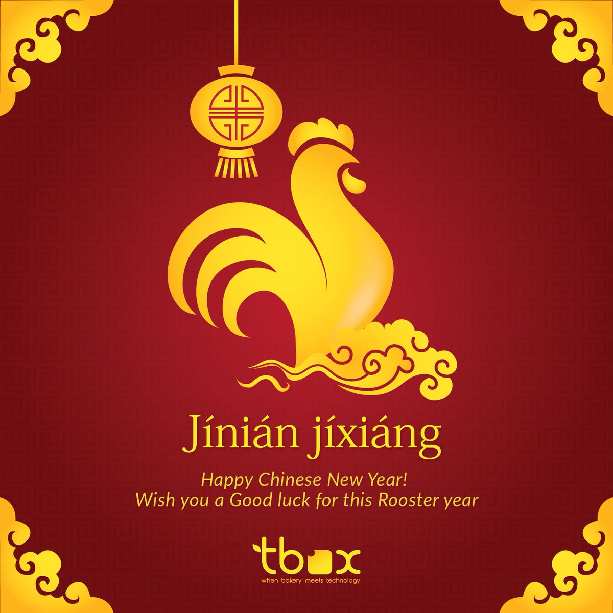 tboxbakery's tweet image. Happy Chinese New Year! May this rooster year bring many good things and rich blessings to you and all those you love!