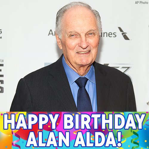 Happy 81st birthday, Alan Alda! 