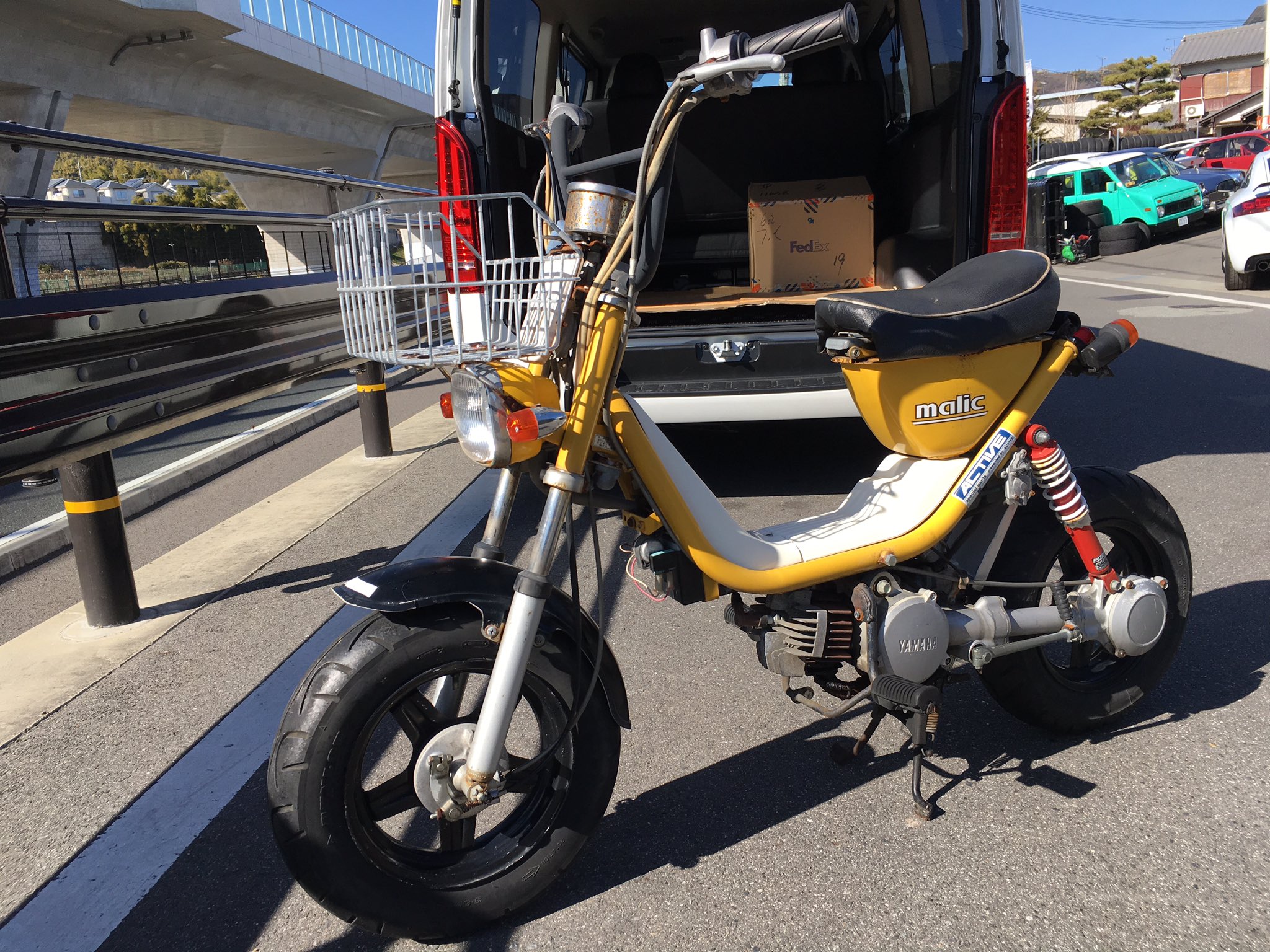 ヤマハ マリック 昭和の可愛いソフトバイク♪ 整備済み