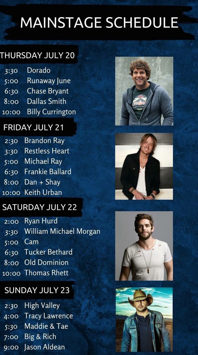 CamCountryFans's tweet photo. Country Thunder line up for the summer of 2017 🎶 @camcountry plays on Saturday the 22nd. https://t.co/sz4qFWmAZC