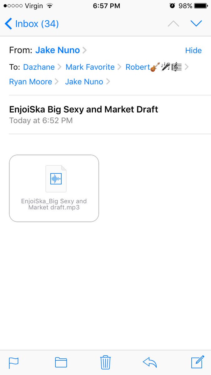 Danger_lincoln's tweet image. Emails like this make me so happy 😊 #HappyManager #EnjoiSka