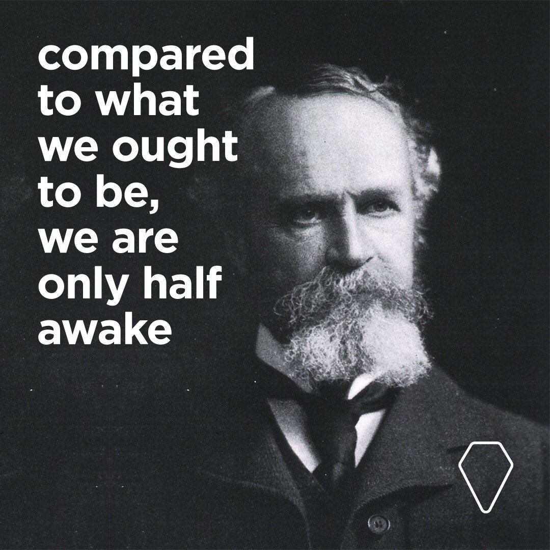remindercom's tweet image. Well said, William James...