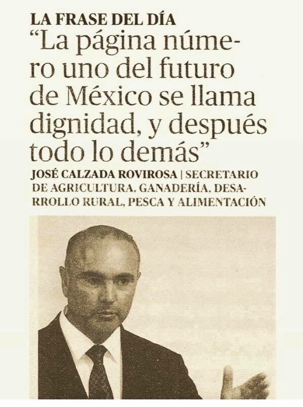 Orlandopnh's tweet photo. Acertado comentario del señor secretario de la #SAGARPA 👏🏼👏🏼👏🏼👏🏼👏🏼 https://t.co/I1GW8BFufv