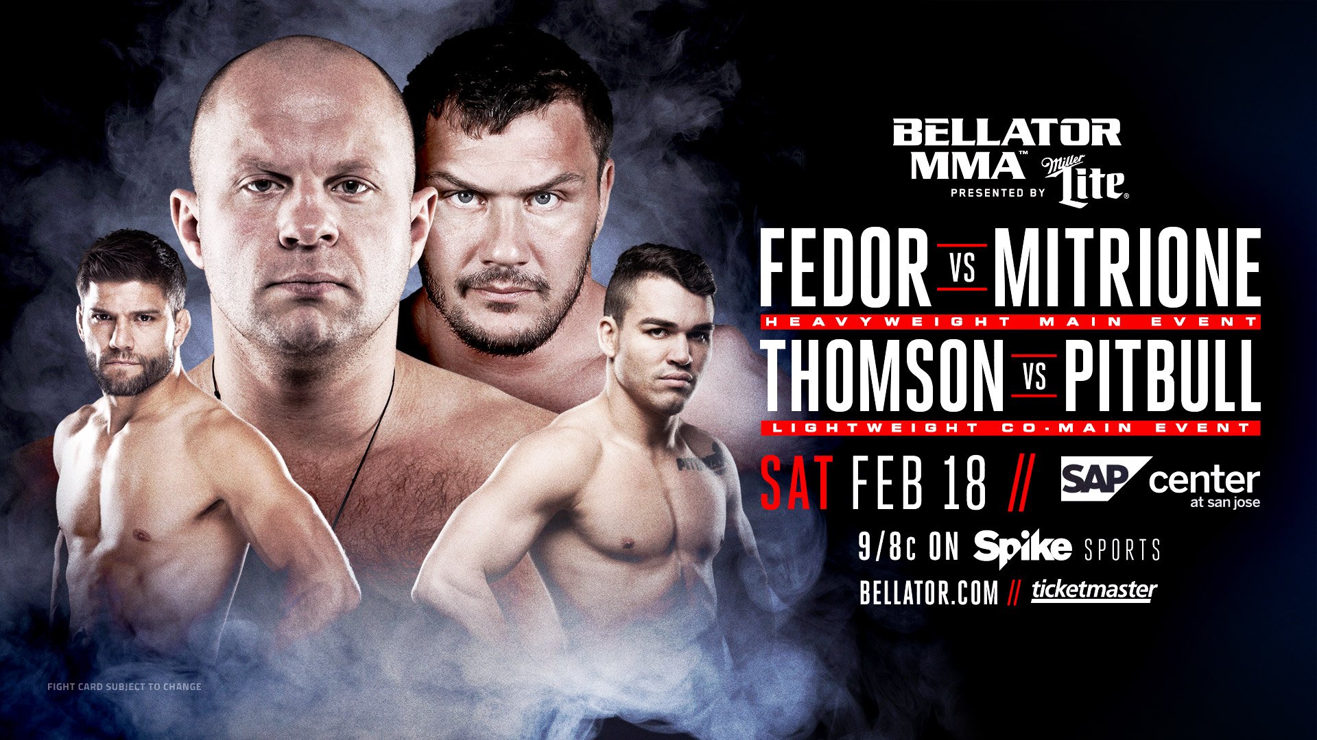 Bellator 172: Fedor vs Mitrione - February 18 (OFFICIAL DISCUSSION) C3OgoK4UMAEXoZc