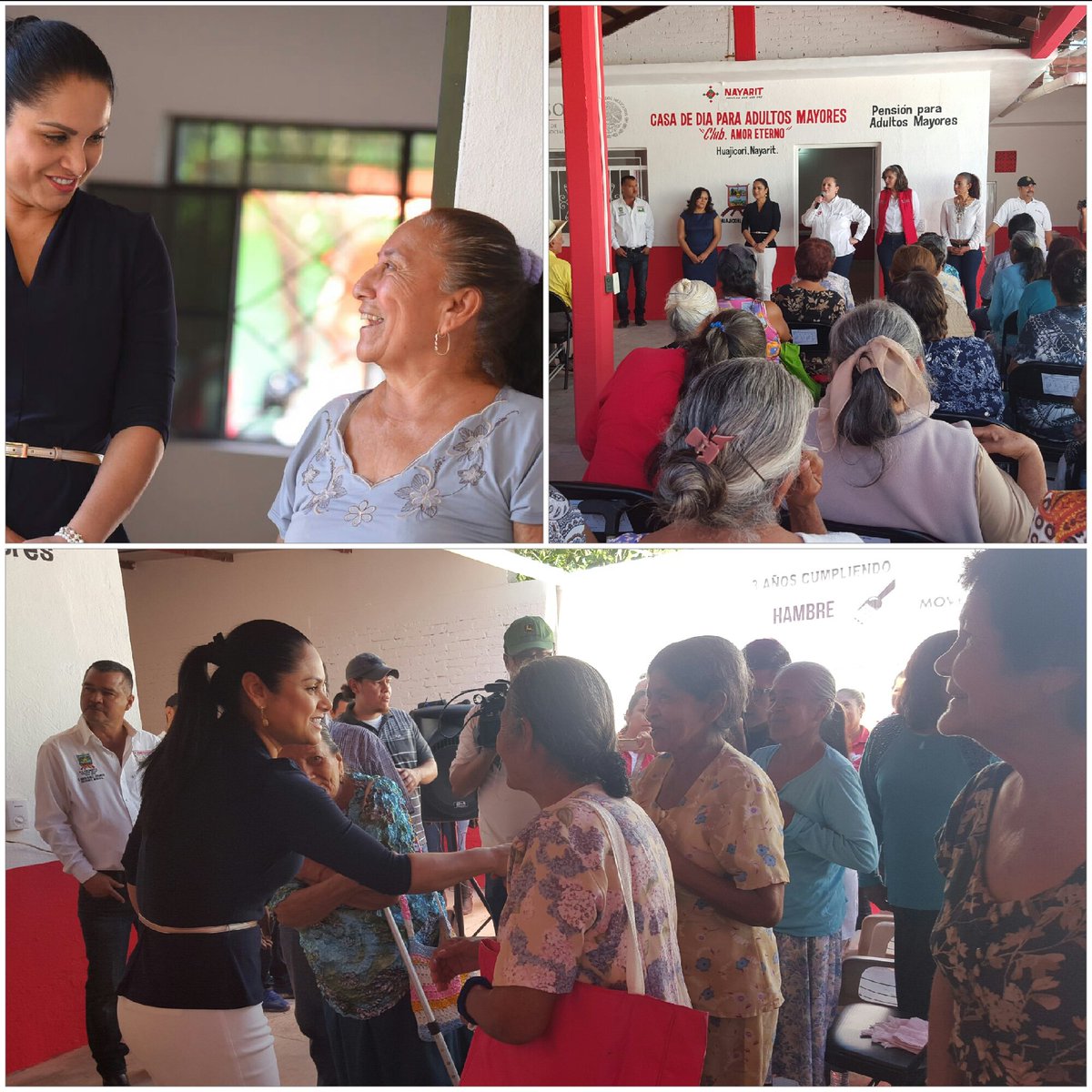 Analilialopezt's tweet photo. Casas de día para nuestros jefes y jefas de la tercera edad. La delegación de Sedesol comprometida  más por Nayarit https://t.co/lttmUAmhDw
