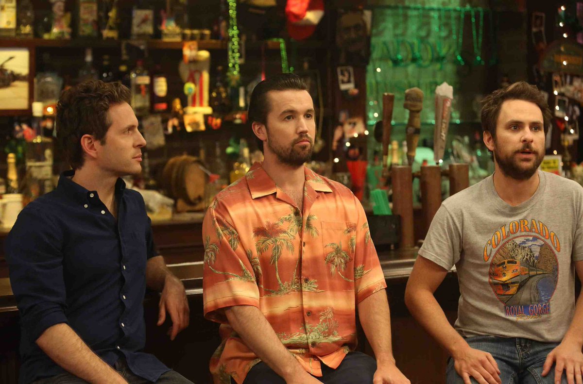 Frawg06's tweet photo. @adamkovic @brucegreene @JamesWillems how do you guys find the time to do Funhaus and Always Sunny? https://t.co/poweQdhs7h