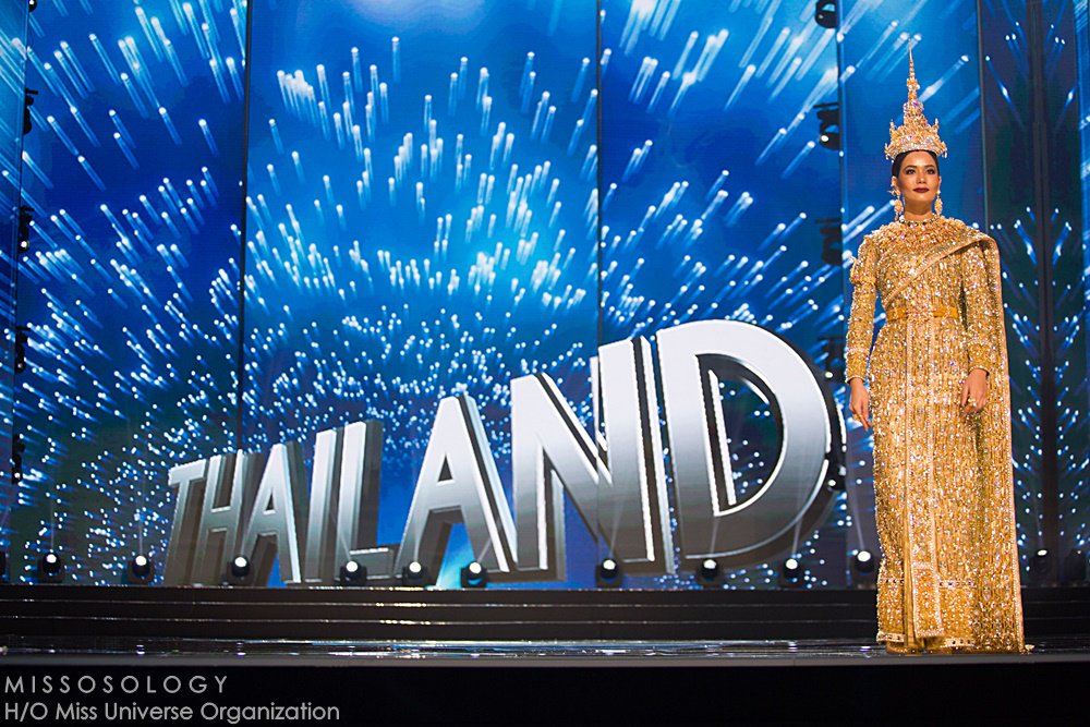 #MissUniverse #Thailand during the #65thMissUniverse national costume show #65thMissUPH