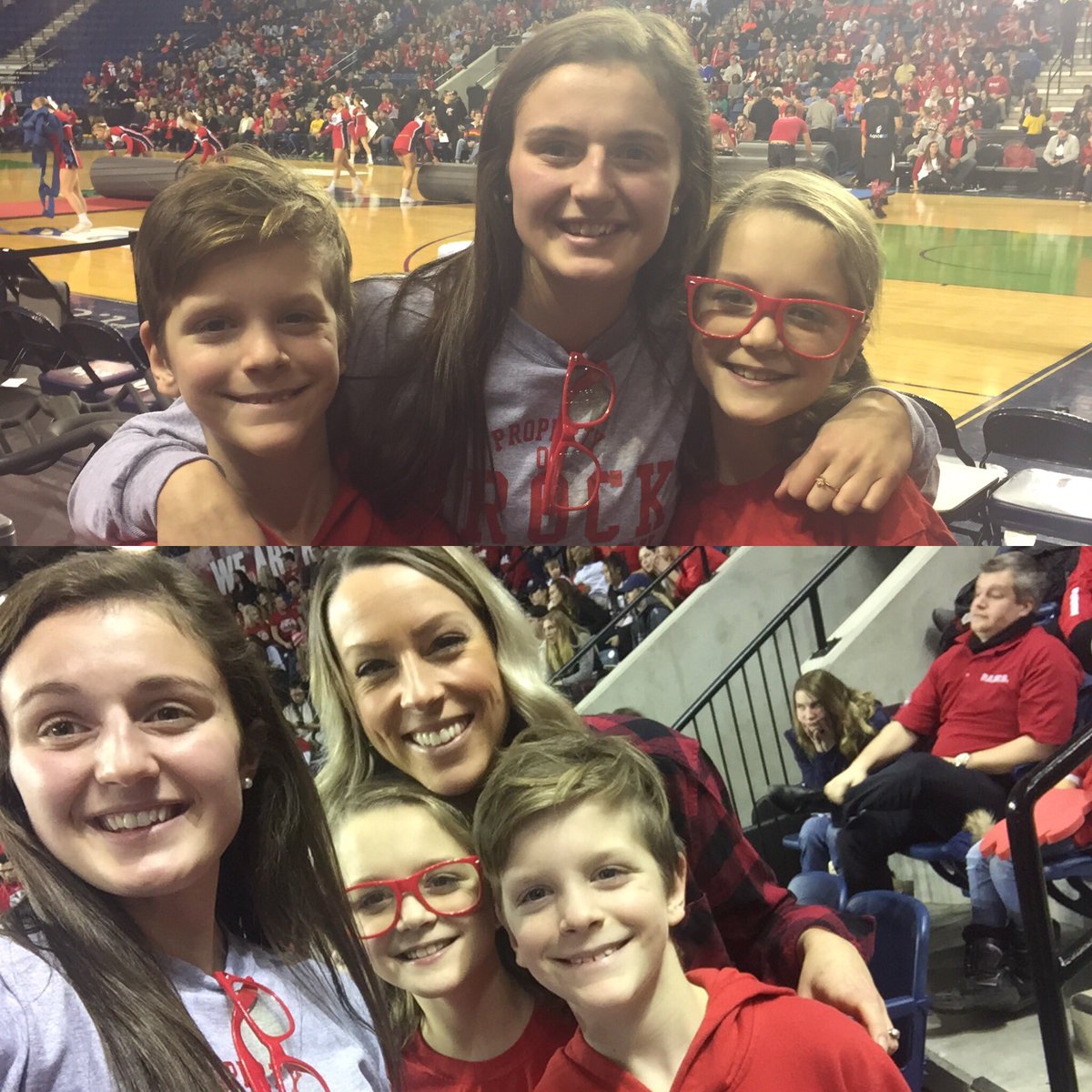 KBolly21's tweet photo. FAVES @annnie98 @BrockBadgers @BrockUSports @Brock_W_Hockey #WeAreReady #PaintMeridianRed #celebritysighting ❤💙🅱️🐾🏒🏀 https://t.co/YIeaVPKC9S