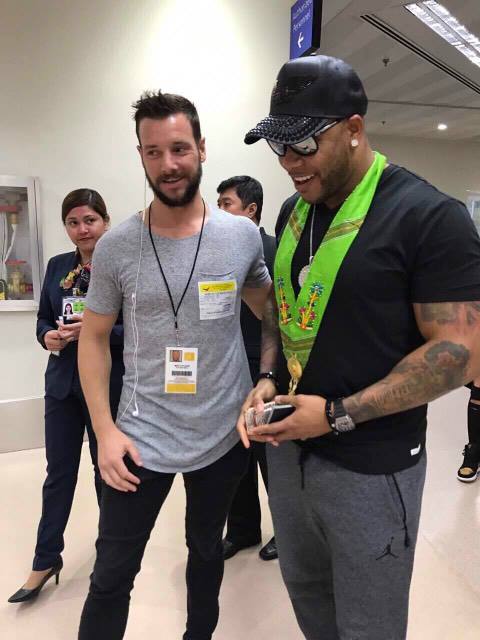 ABSCBNNews's tweet image. LOOK: American singer/rapper Flo Rida has arrived in the #Philippines for #MissUniverse coronation day | Photos from DOT