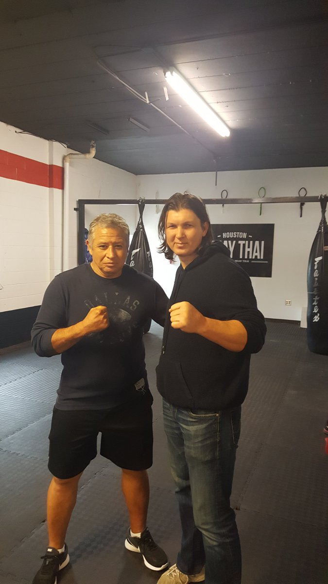 @Mainboxinggym in Houston Texas,  Got meet Vassily Jirov former WBC CRUSIER WEIGHT CHAMPION