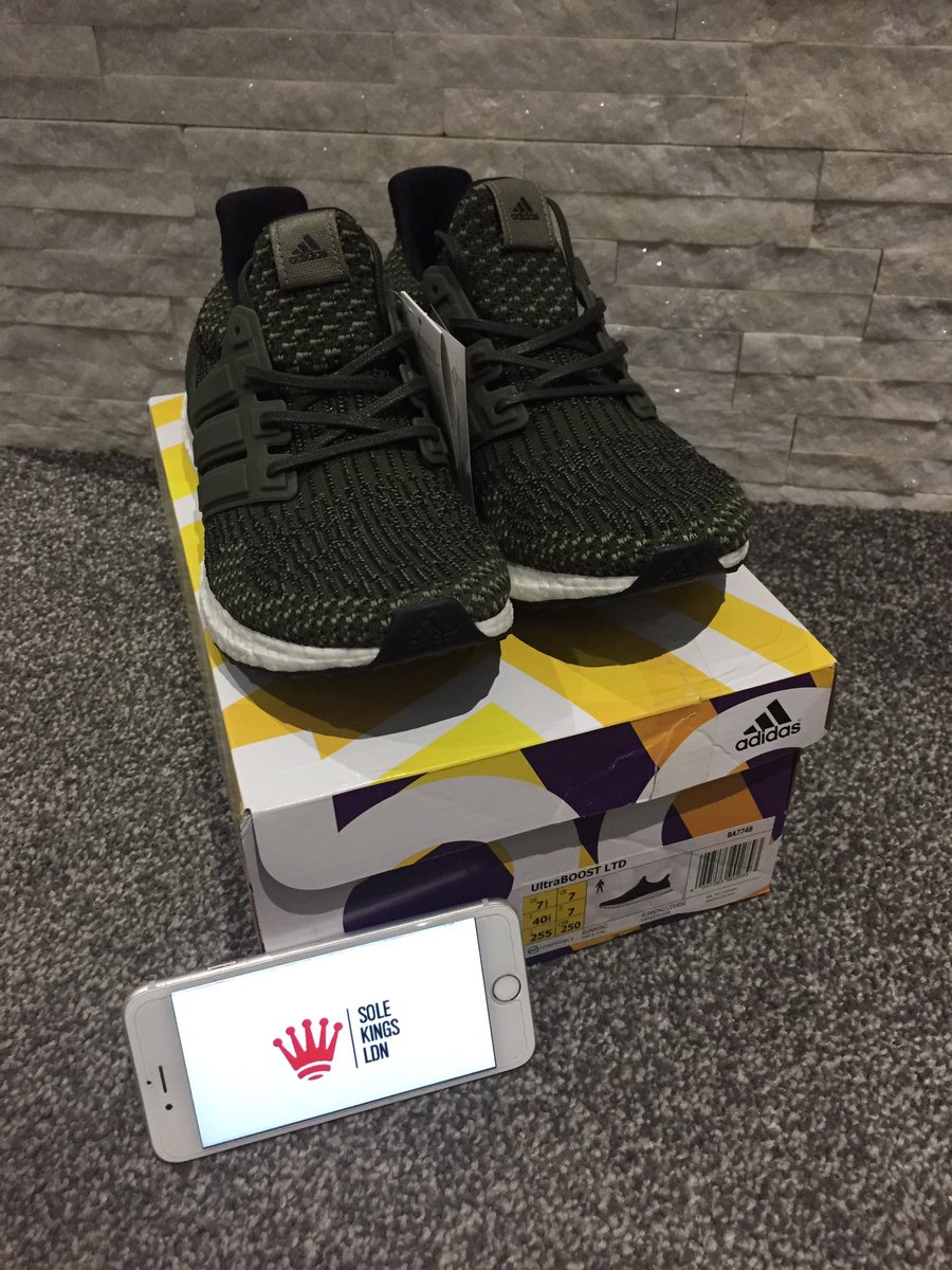 adidas Mens Ultra Boost HighSnobiety Grey