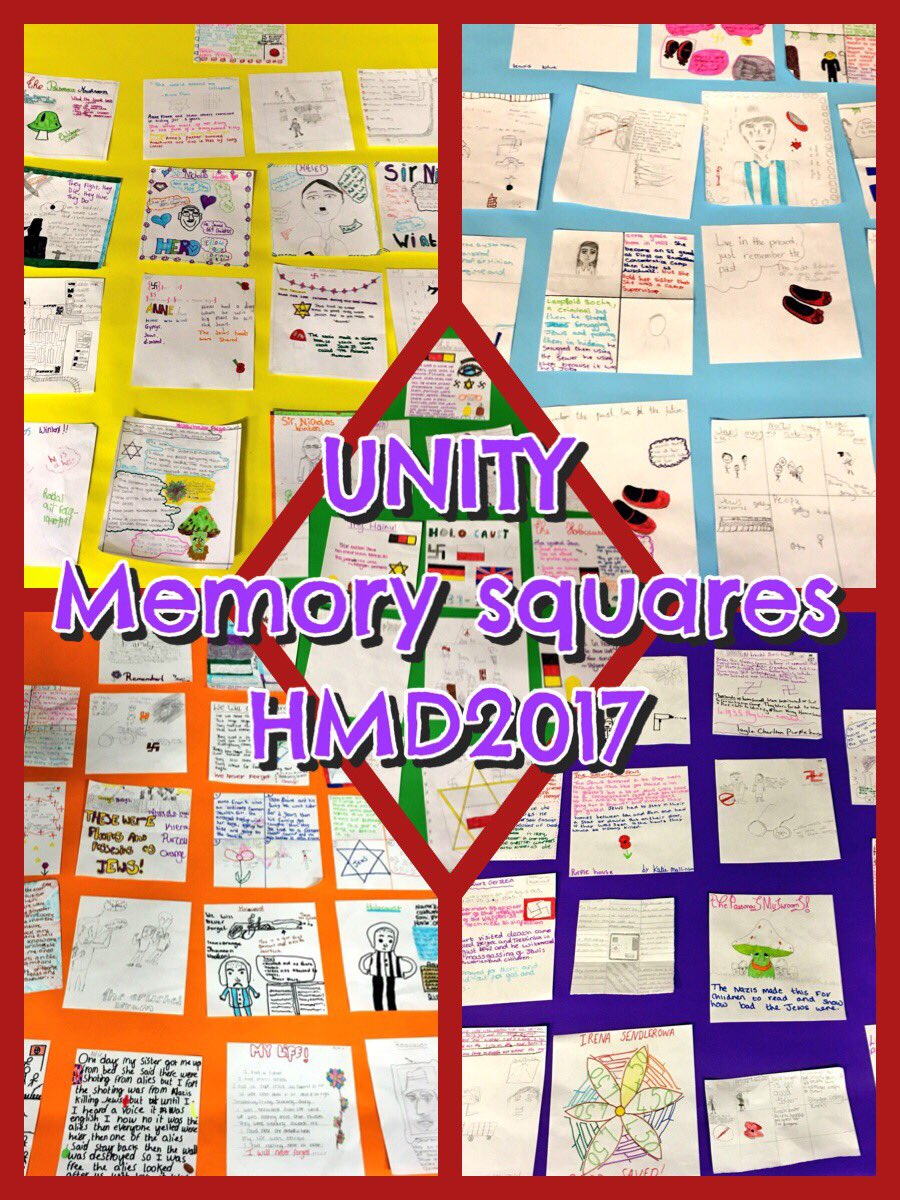 unityhistory's tweet image. House Memory Squares #HMD2017 @UnityBlackpool