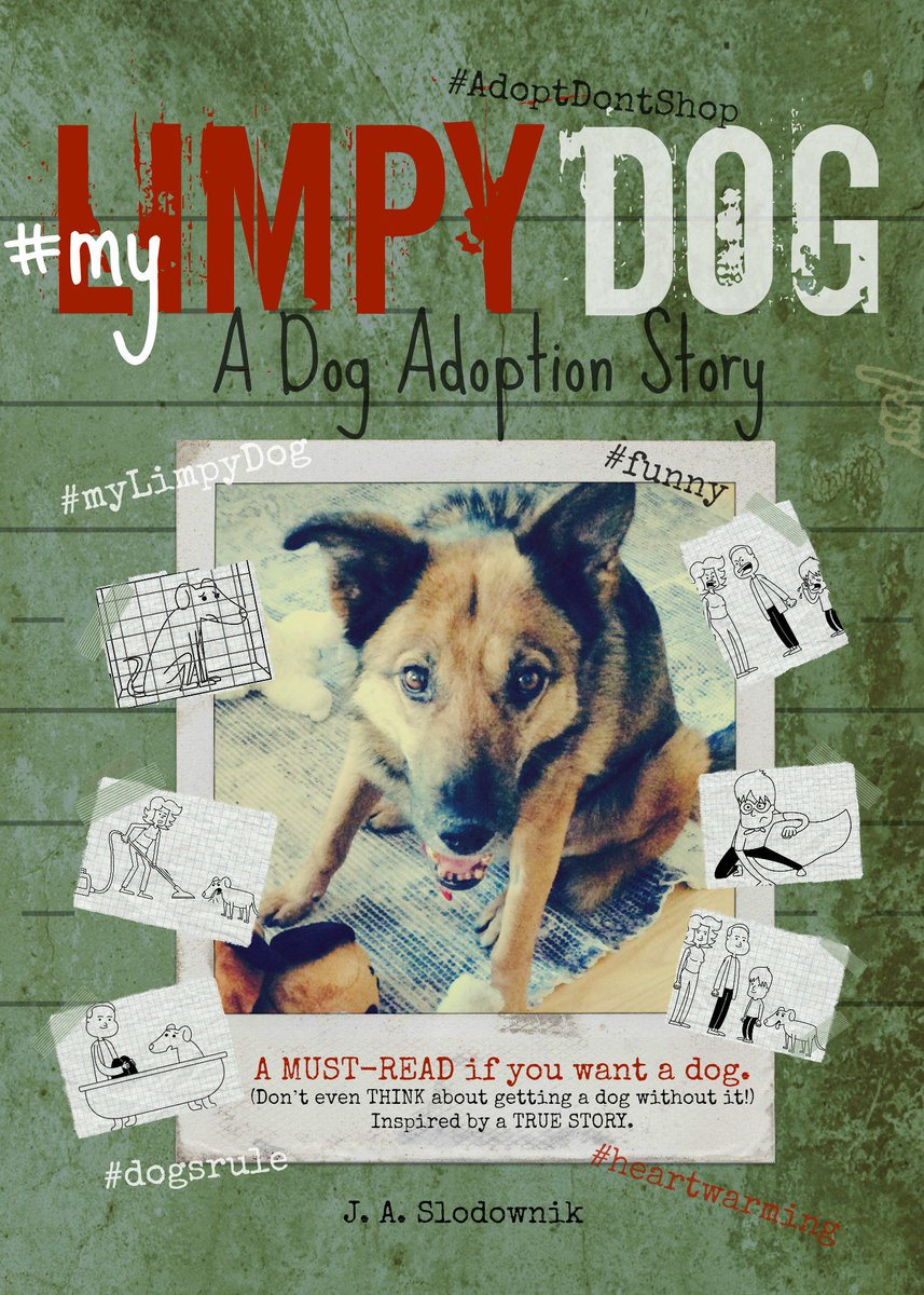 JoannaSlodownik's tweet photo. My Limpy Dog book--a true story is now on Amazon Kindle! #MyLimpyDog #AdoptDontShop https://t.co/KWAXAmdUnr https://t.co/BL4QeAEV10
