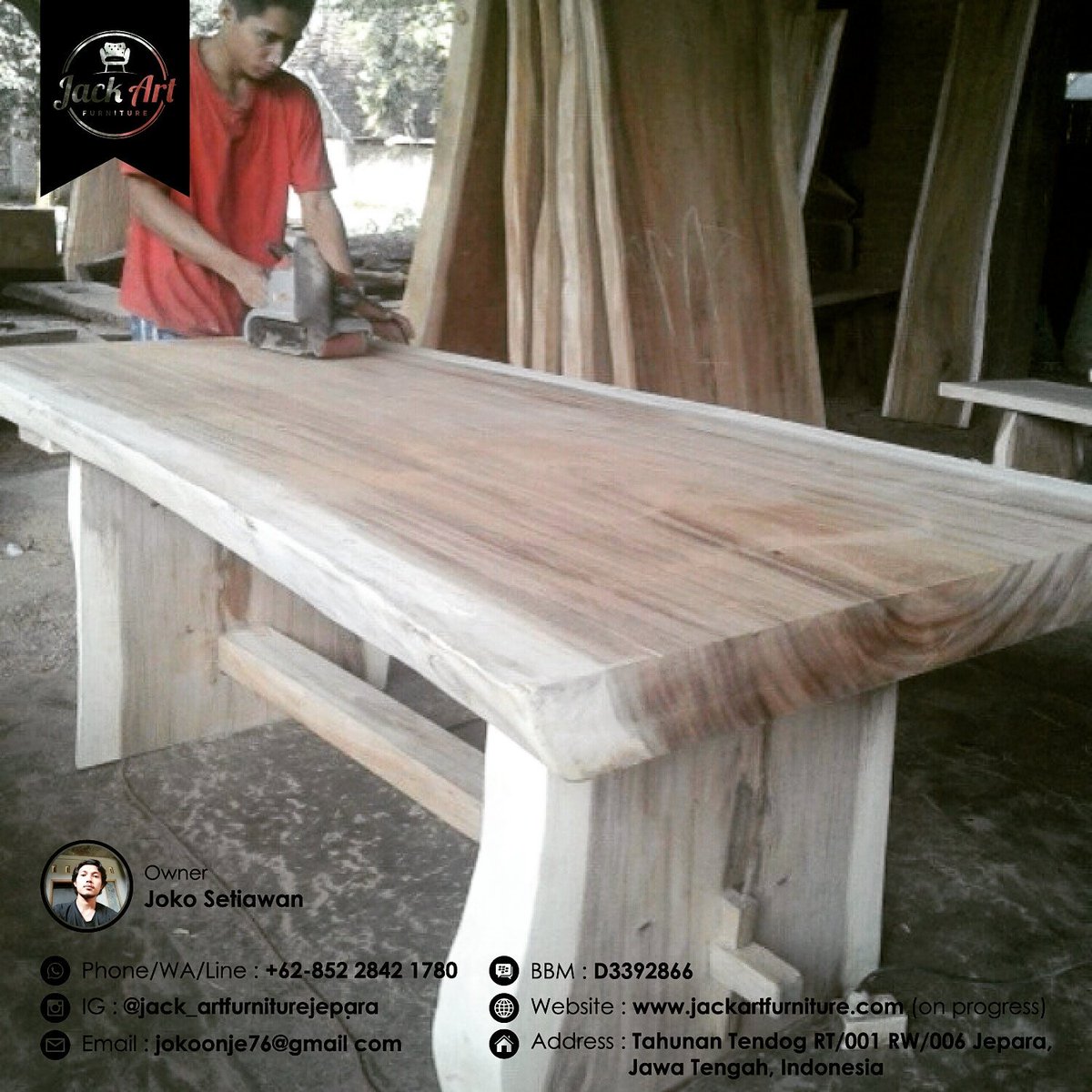 jackartfurnitur's tweet photo. Open order, Custom furniture rumah anda sesuai dengan keinginan anda Check IG: @jack_artfurniturejepara #solidtable #solidwood #GongXiFaCai https://t.co/YATl4CNKs0