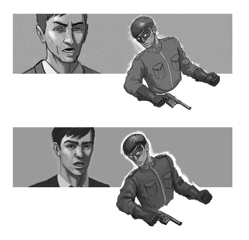 RobertCurley12's tweet photo. A little preview from artist Robson Michel from our second Glimmer Man series due later this year. Feels good to be back making comics again https://t.co/XeVwo4rPwM