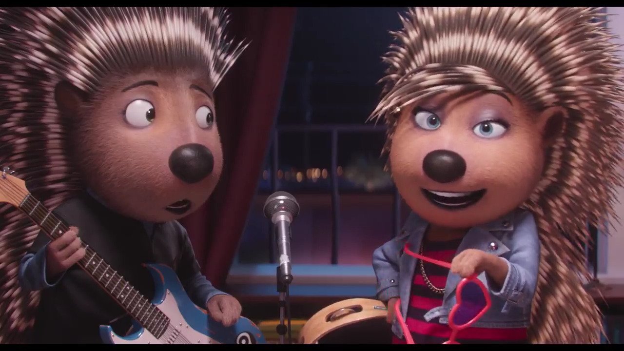映画 Sing シング ネクストステージ 公式 吹替版 本編映像 公開 長澤まさみさん演じるヤマアラシのアッシュが 彼氏ランスの浮気を目撃 ランス役の谷山紀章さん ベティ役の水樹奈々さんとの豪華共演は必見ですよ 映画シング T