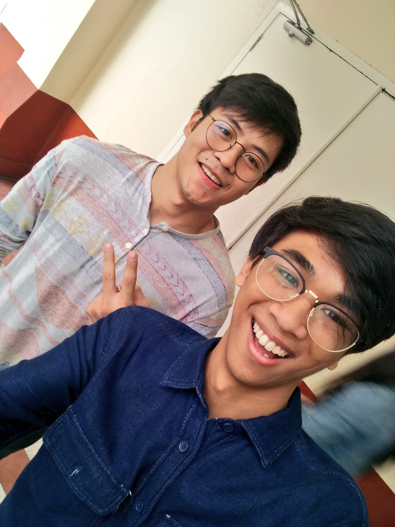 pdcsanbeda1516's tweet photo. MC @jasporky and MC @geloperry getting ready for this year's BEDAN'S GOT TALENT SEASON 6! Catch them at the Abbot Lopez, 2PM - 5PM! https://t.co/wNcgSnFz3z