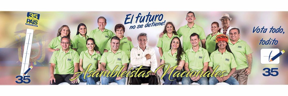 maritzambrano35's tweet photo. ¡ Por nuestras Trabajadoras Remuneradas del Hogar ! Vota Todo #Todito35 #TrabajoDignoVidaDigna 
.@MashiRafael .@Lenin .@JorgeGlas .@35PAIS https://t.co/jEJTx4h01U