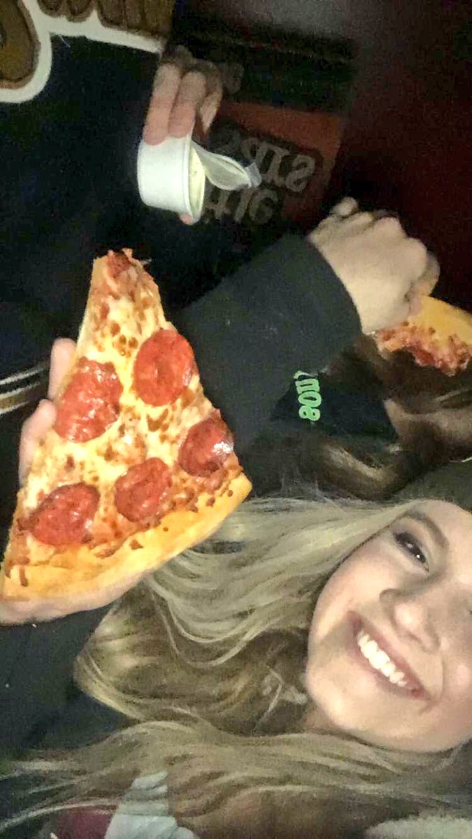 SherSherf's tweet image. Successfully snuck little Caesars into the movie theatre #onourlevel